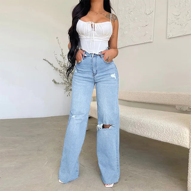 Stilla | Denim Høj Talje Jeans