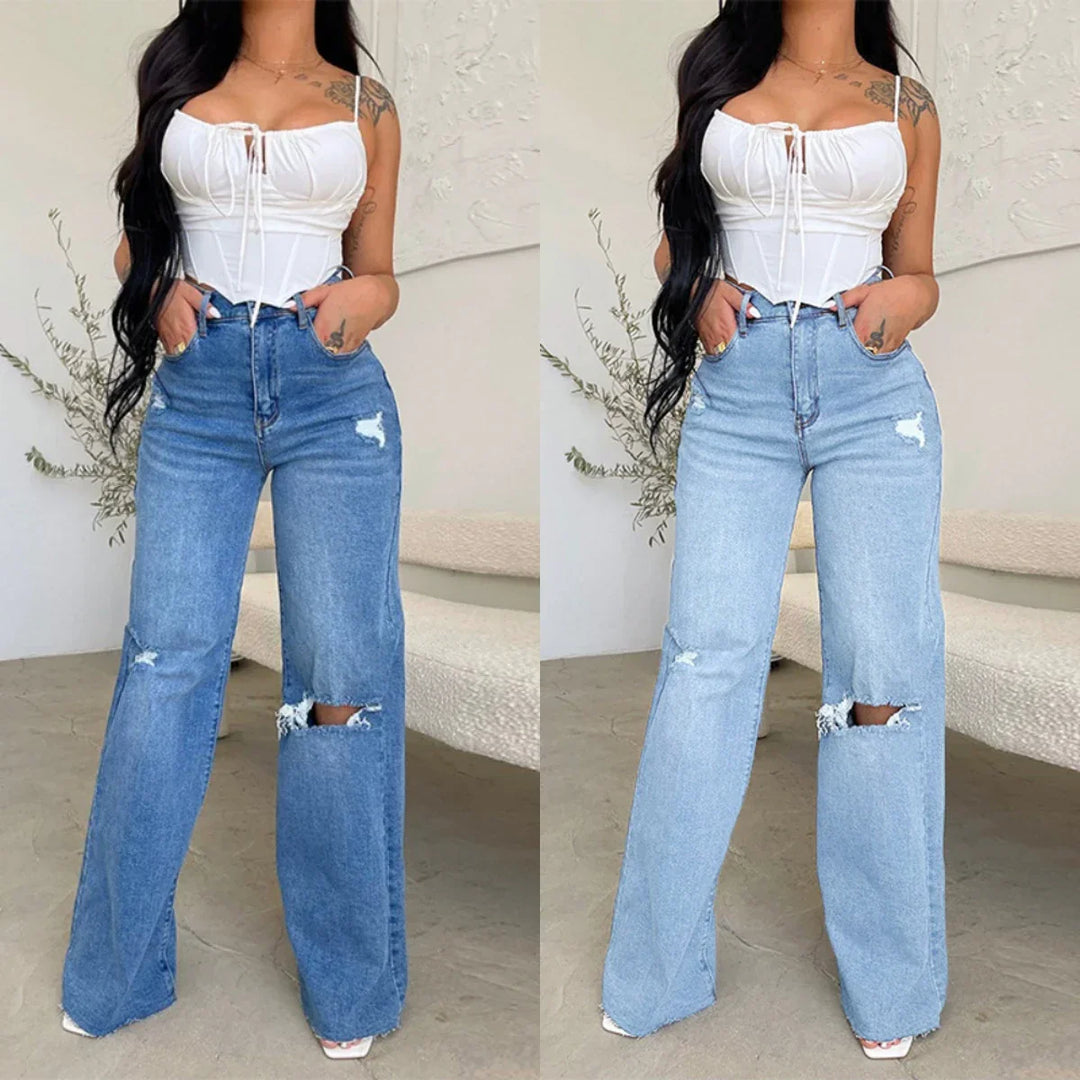 Stilla | Denim Høj Talje Jeans