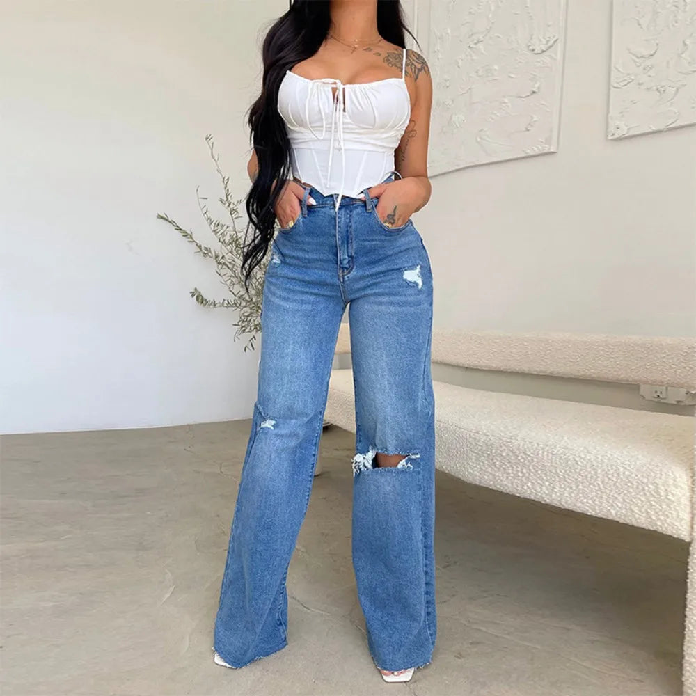 Stilla | Denim Høj Talje Jeans