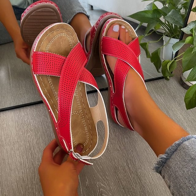 Stilla | Ortopædiske kile sandaler Stil
