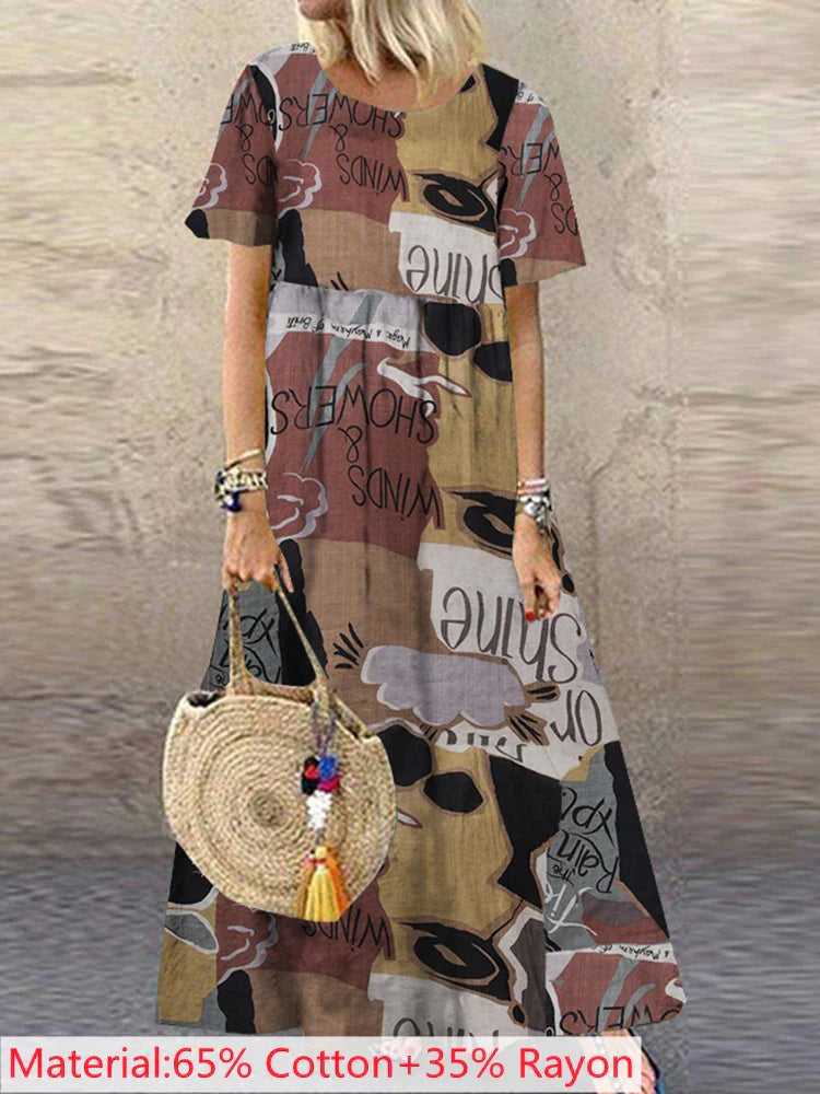 Stilla | Boho aftenkjole