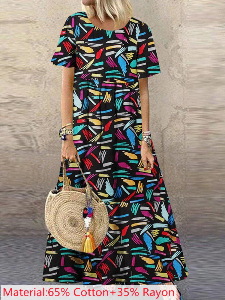 Stilla | Boho aftenkjole