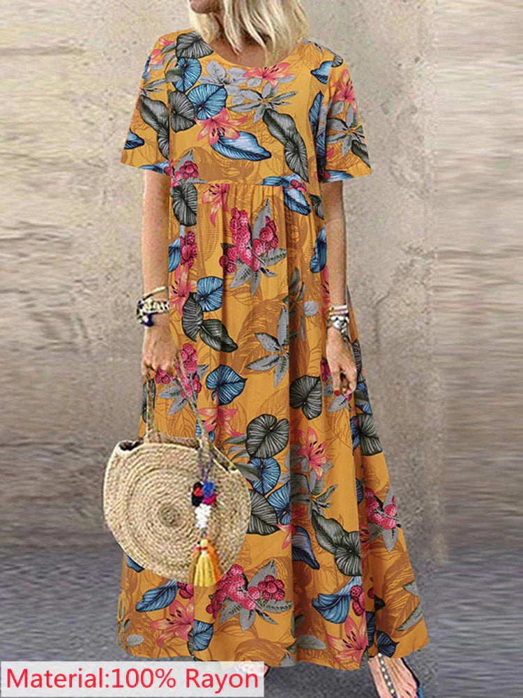 Stilla | Boho aftenkjole
