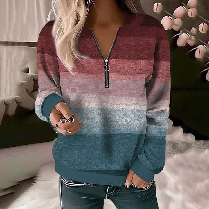 Stilla | Pullover med lynlås