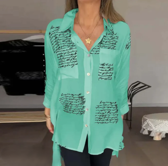Stilla | Elegant og Komfortabel Bluse Med Knapper