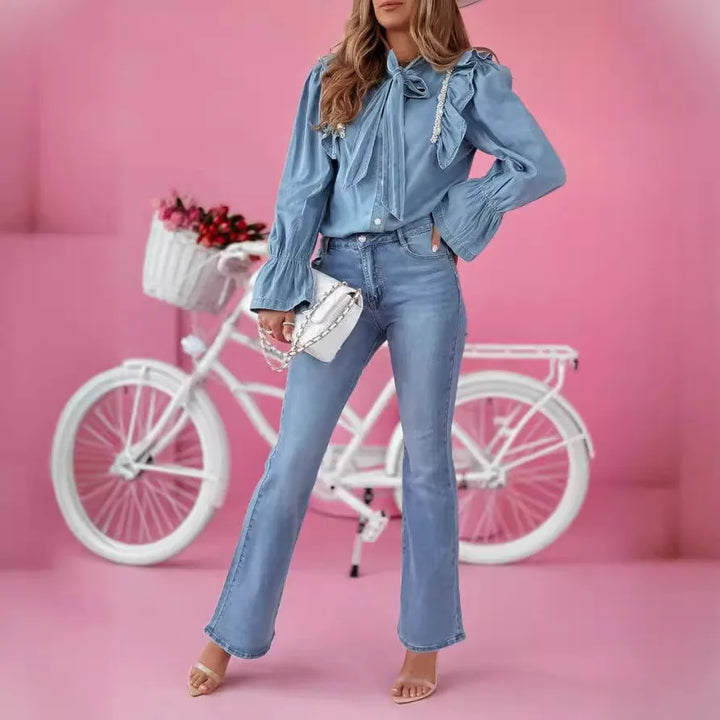 Stilla | Bredbenede Jeans Til Kvinder