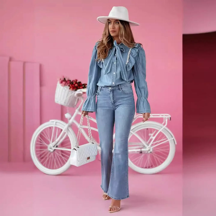Stilla | Bredbenede Jeans Til Kvinder