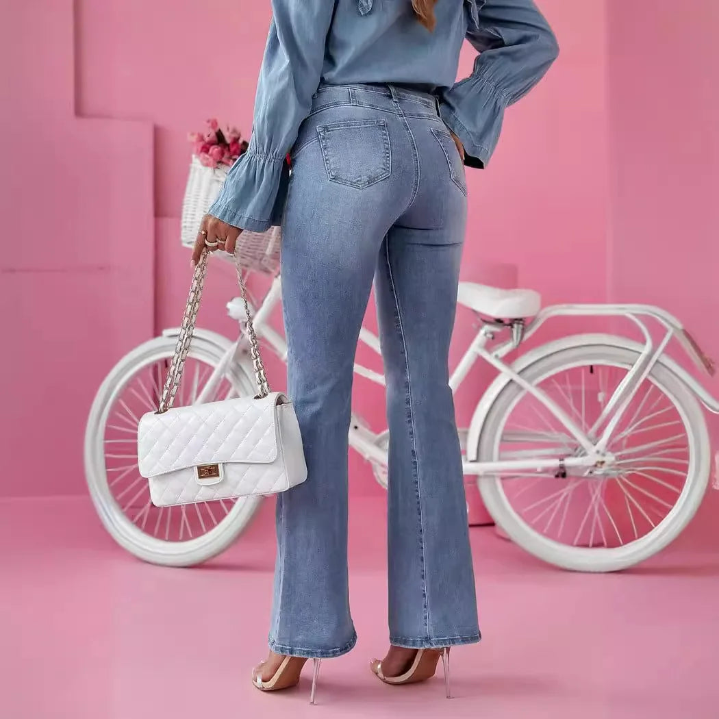 Stilla | Bredbenede Jeans Til Kvinder