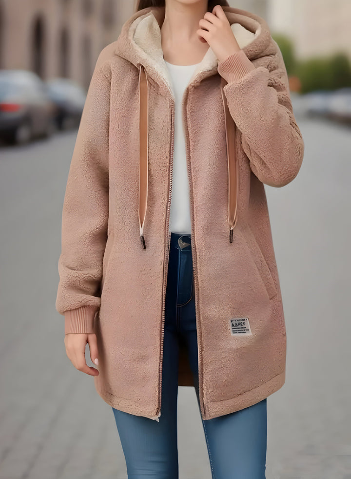 Stilla | Sweatshirt med hætte lavet af cashmere fleece