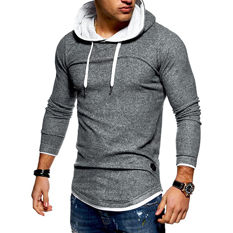 Herrer Casual Lagdelt Hoodie Sweatshirt Stilla