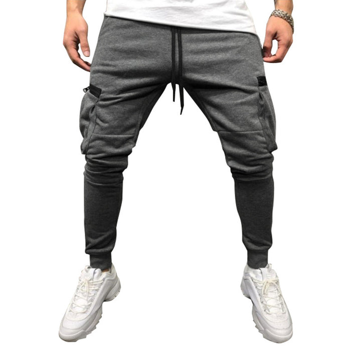 Herrer Cargo-Style Atletik Sweatpants Stilla