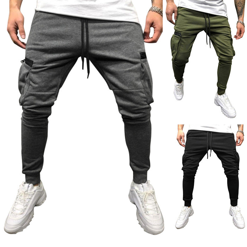 Herrer Cargo-Style Atletik Sweatpants Stilla