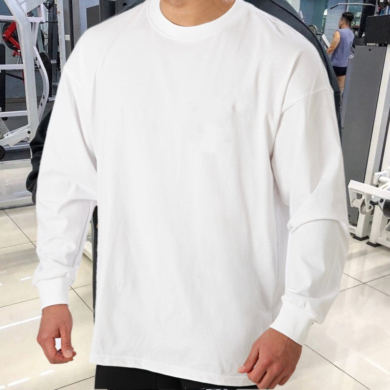 Herrer langærmet funktionsshirt i let strækstof Stilla
