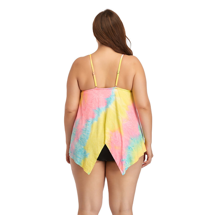 Dame afslappet strandtop med asymmetrisk snit Stilla
