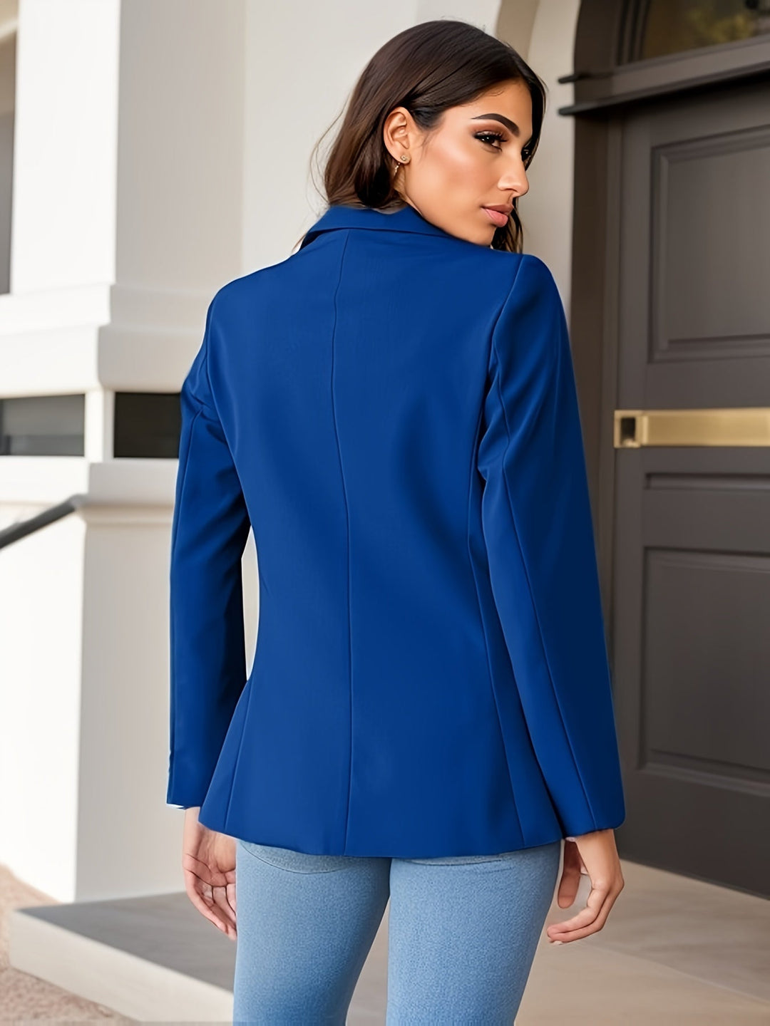 Stilla | Solid Blazer med sidelommer