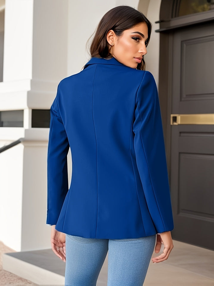 Stilla | Solid Blazer med sidelommer