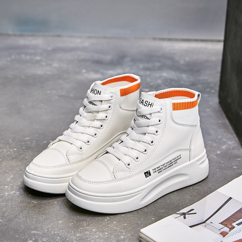 Dame Sneakers med støddæmpende sål og slidstærke overmaterialer Stilla
