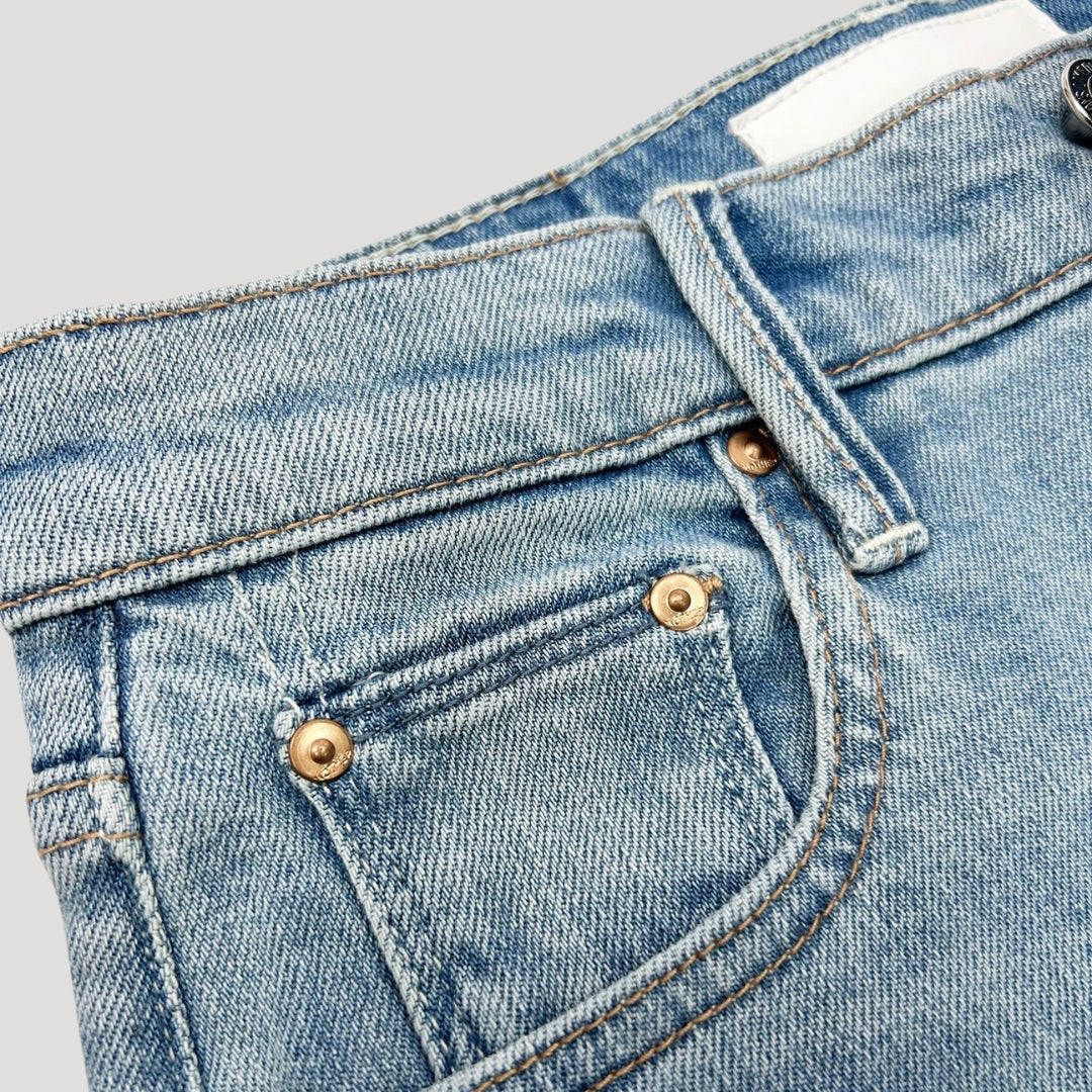 Stilla | Højtalje Lige Ben Jeans