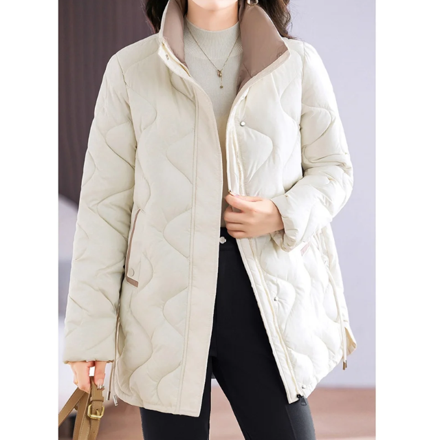 Stilla | Elegant quilted jakke med ståkrave til et smart look Ideel til efterår/vinter