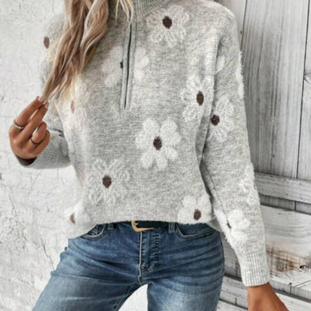 Stilla | Elegant dame sweater med lange ærmer