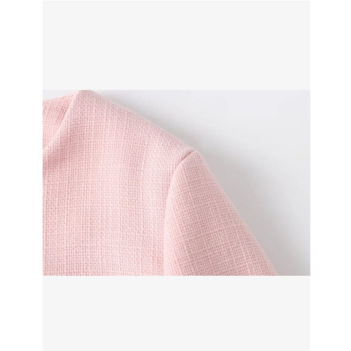Stilla | Elegant Flyverbluse med Dobbelt Frontlommer og Knaplukning