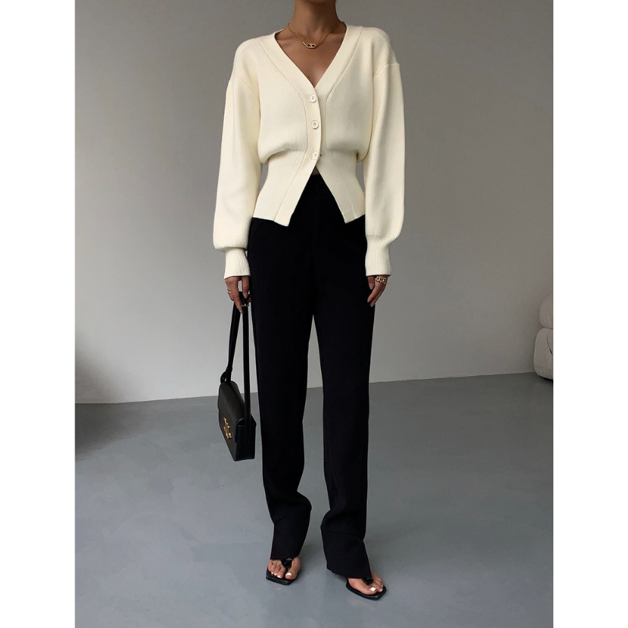 Stilla | Dame V-udskæring Cardigan