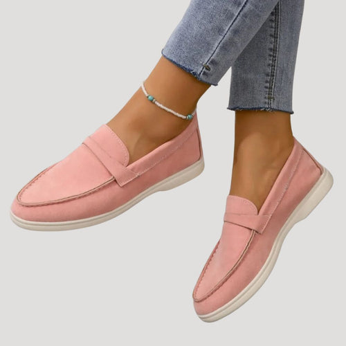 Stilla | Kvinder Suede Afslappet Loafer Sko