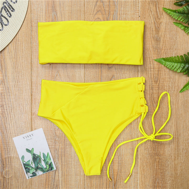 Dame Bandeau-Bikini-Sæt Stilla