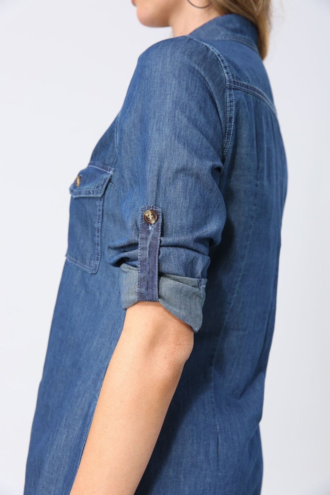 Stilla | Løs Denimskjorte Til Kvinder