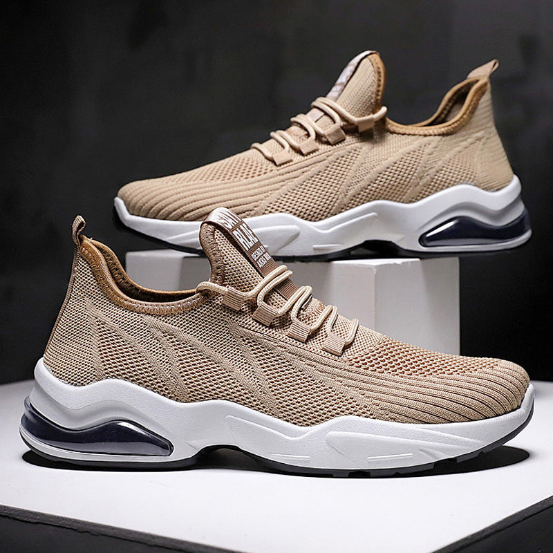 Femme Luftpolstret Strik-Sneaker med Åndbart Design Stilla