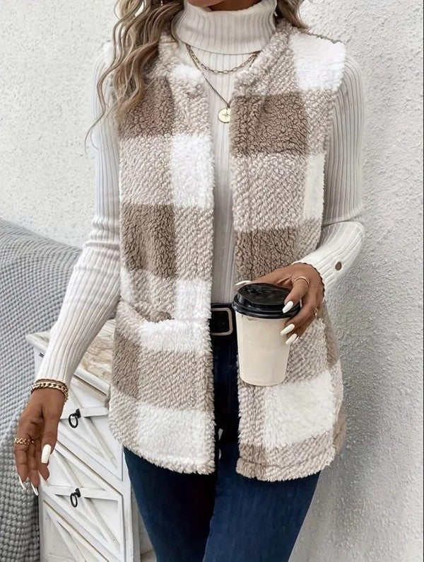Stilla | Gulerod Sherpa Vest