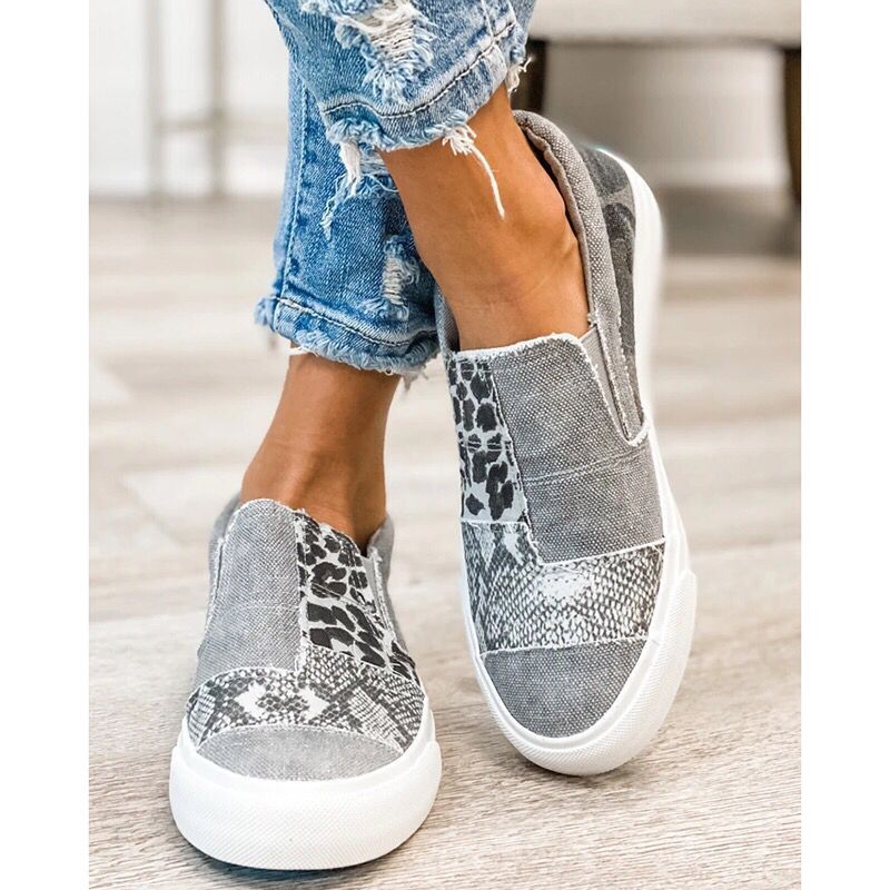 Dame Slip-On Sneakers Stilla