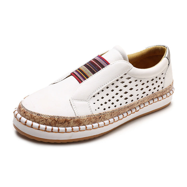 Dame Slip-On Sneakers med åndbart overmateriale og skridsikker sål Stilla
