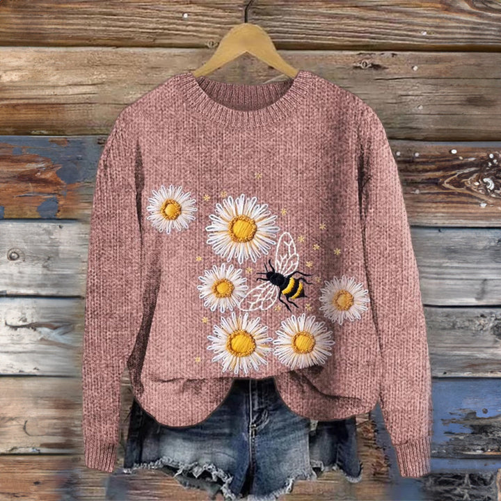 Stilla | Blomsterprint-hoodie med komfort