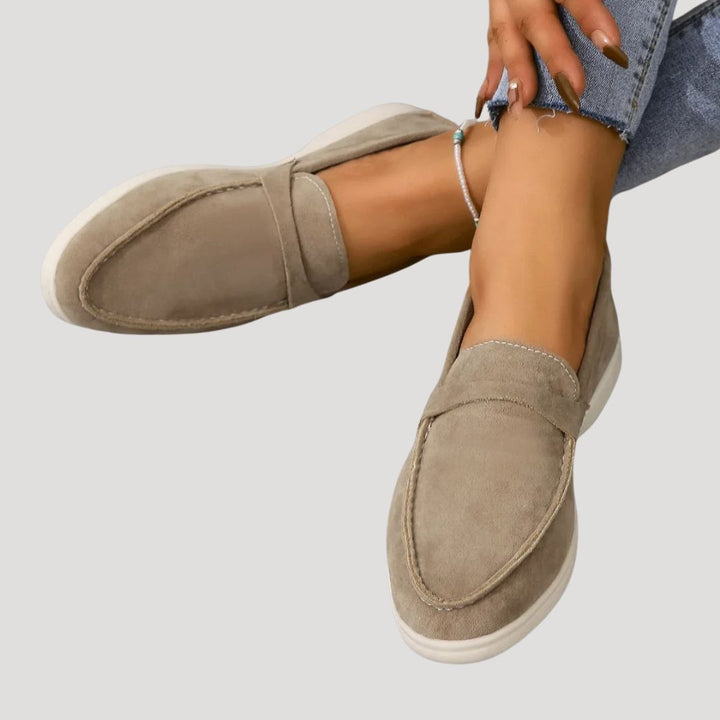 Stilla | Kvinder Suede Afslappet Loafer Sko