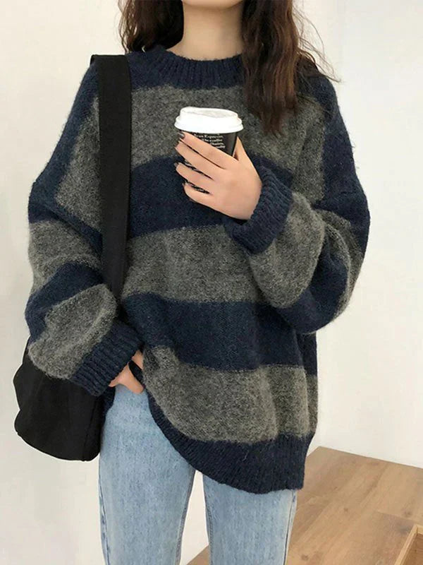 Stilla | Elegant overdimensioneret strikpullover til damer