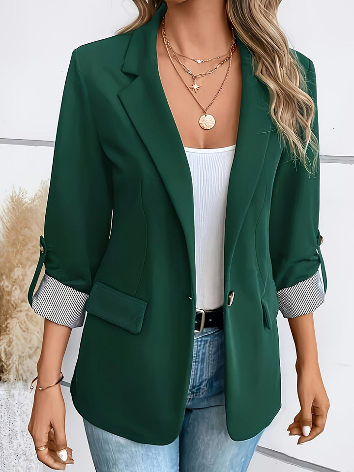 Stilla | Blazer med indskårne ærmer