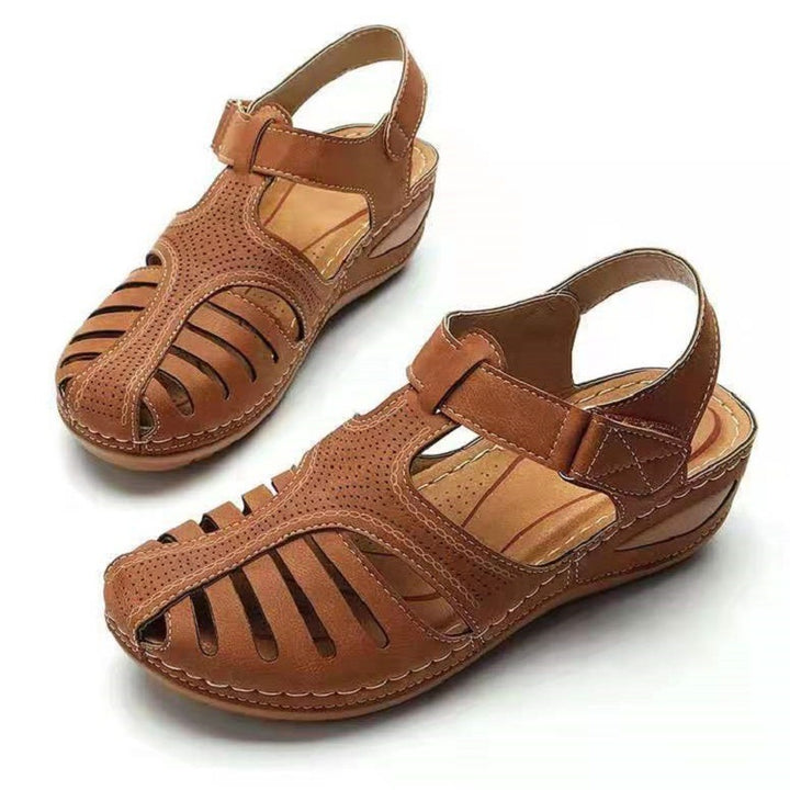 Dame Komfortable Sandaler med åndbar overfladestruktur og justerbar rem Stilla