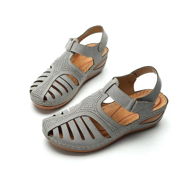 Dame Komfortable Sandaler med åndbar overfladestruktur og justerbar rem Stilla