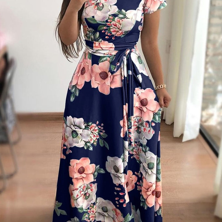 Dame Floral Tryk Maxikjole Stilla