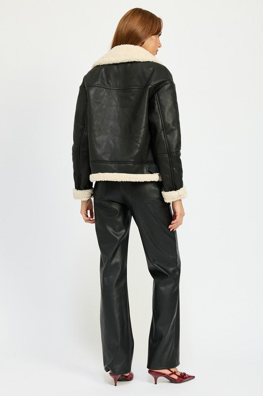 Stilla | Motorcykeljakke i shearling