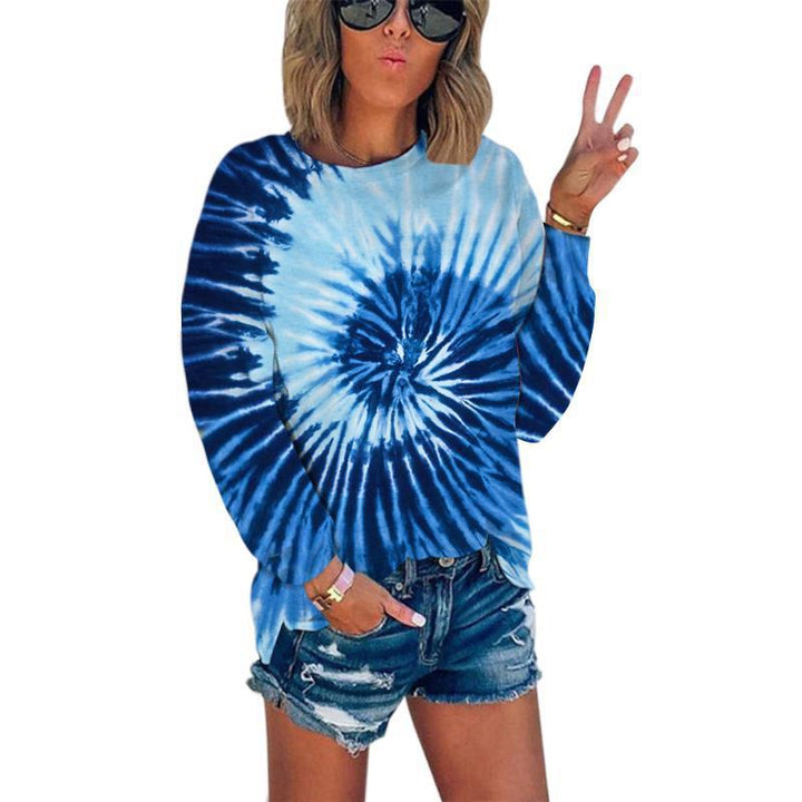 Dame Langærmet T-shirt med spiralbinding Stilla