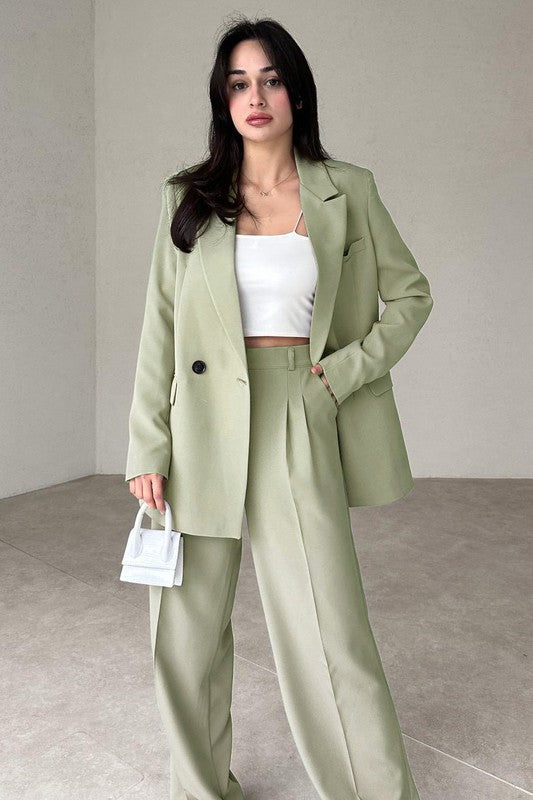 Stilla | Fashionable Blazer Suit Set Til Kvinder