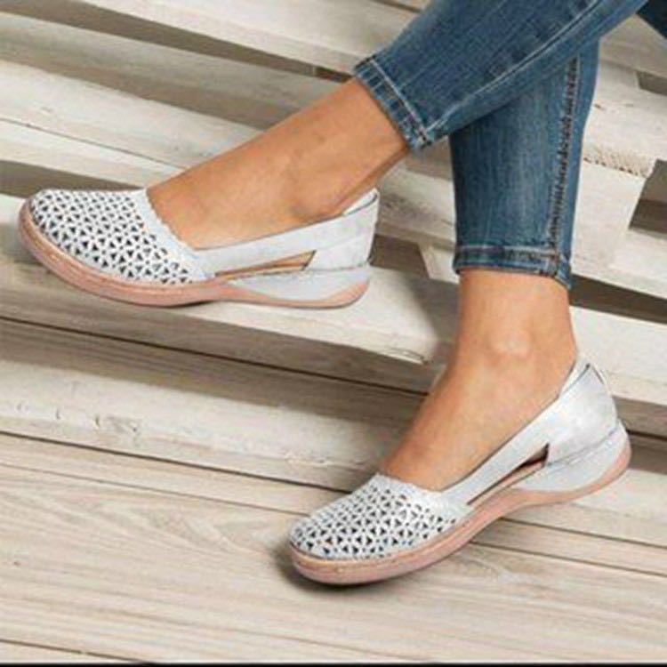 Dame Komfortable Loafers med åndbart overmateriale og ergonomisk fodsenge-design Stilla