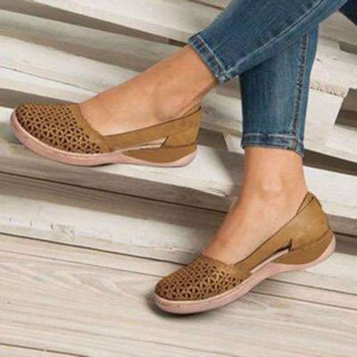 Dame Komfortable Loafers med åndbart overmateriale og ergonomisk fodsenge-design Stilla