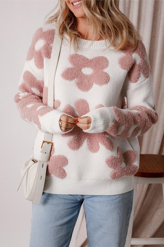 Stilla | Dame Sweater Med Bred Skulderområde