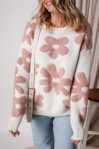 Stilla | Dame Sweater Med Bred Skulderområde