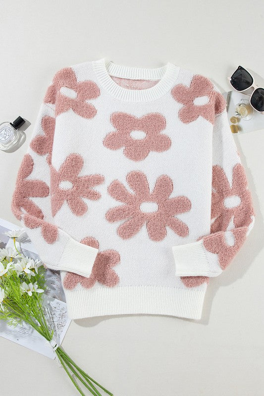 Stilla | Dame Sweater Med Bred Skulderområde