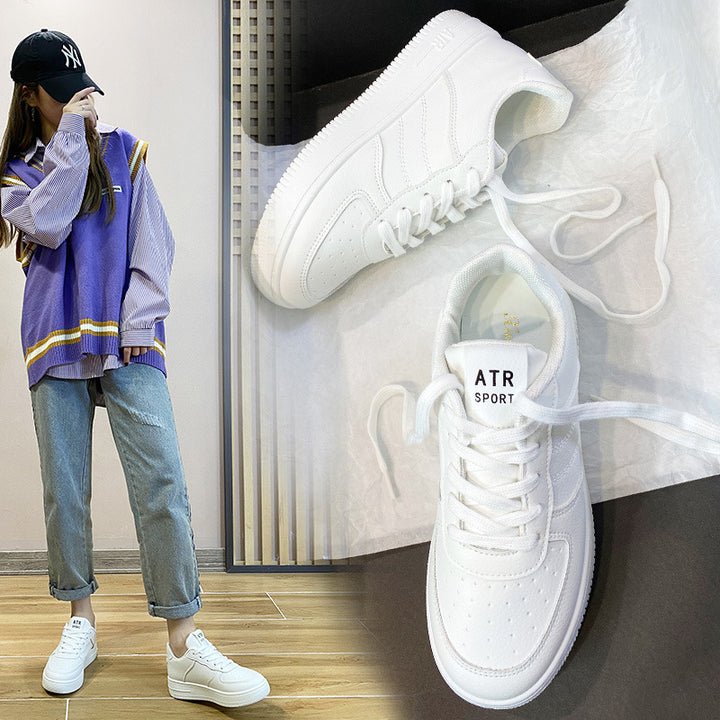 Dame komfortable sneakers i sporty-elegant design med slidstærkt overmateriale og blød støddæmpning Stilla