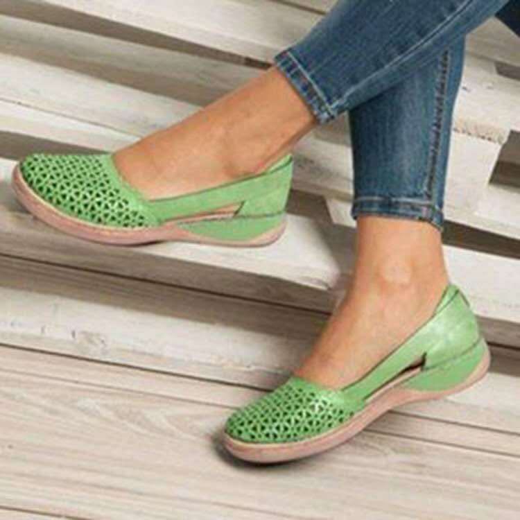 Dame Komfortable Loafers med åndbart overmateriale og ergonomisk fodsenge-design Stilla